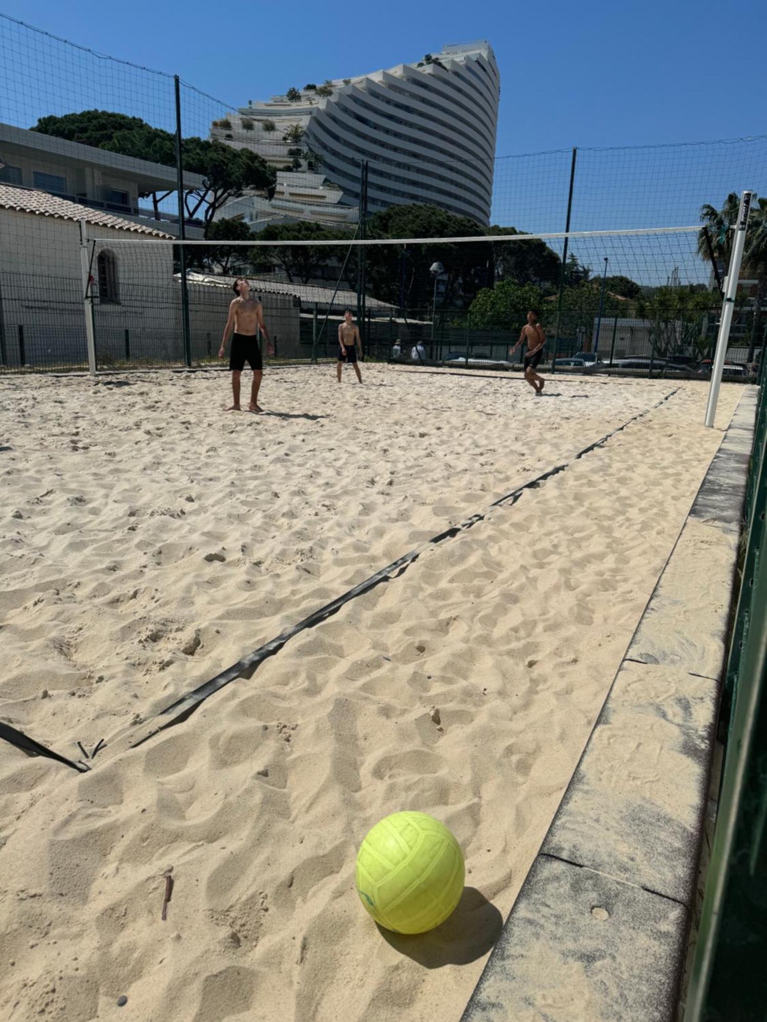 Appartemment Vue Mer Et Piscine Villeneuve-Loubet Esterno foto